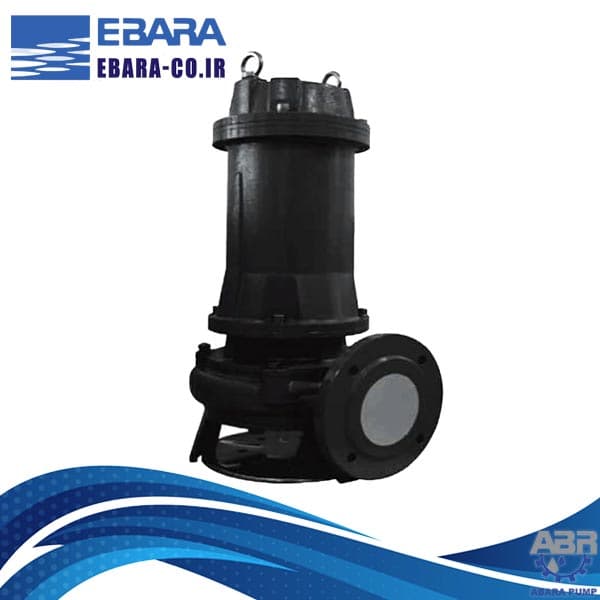 پمپ لجن کش چدنی ابارا SSC 100-65/7.5 T WC X خردکن
