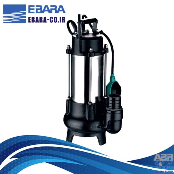 پمپ لجن کش چدنی ابارا SSJ 50-23/1.1 MF پروانه نیمه باز