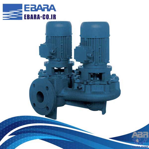 ebara lpc پمپ سیرکولاتور خطی چدنی آبارا LPC